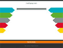 Tablet Screenshot of mathpap.com